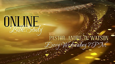 Wednesday Bible Study - July 19, 2023